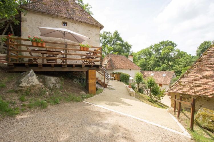 Villa Le Moulin Du Cluzeau Thollet Exterior foto